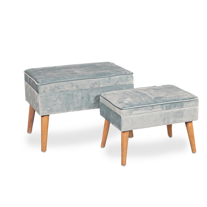 Brambly Cottage Schöne gepolsterte Aufbewahrungsbank | Wayfair.de